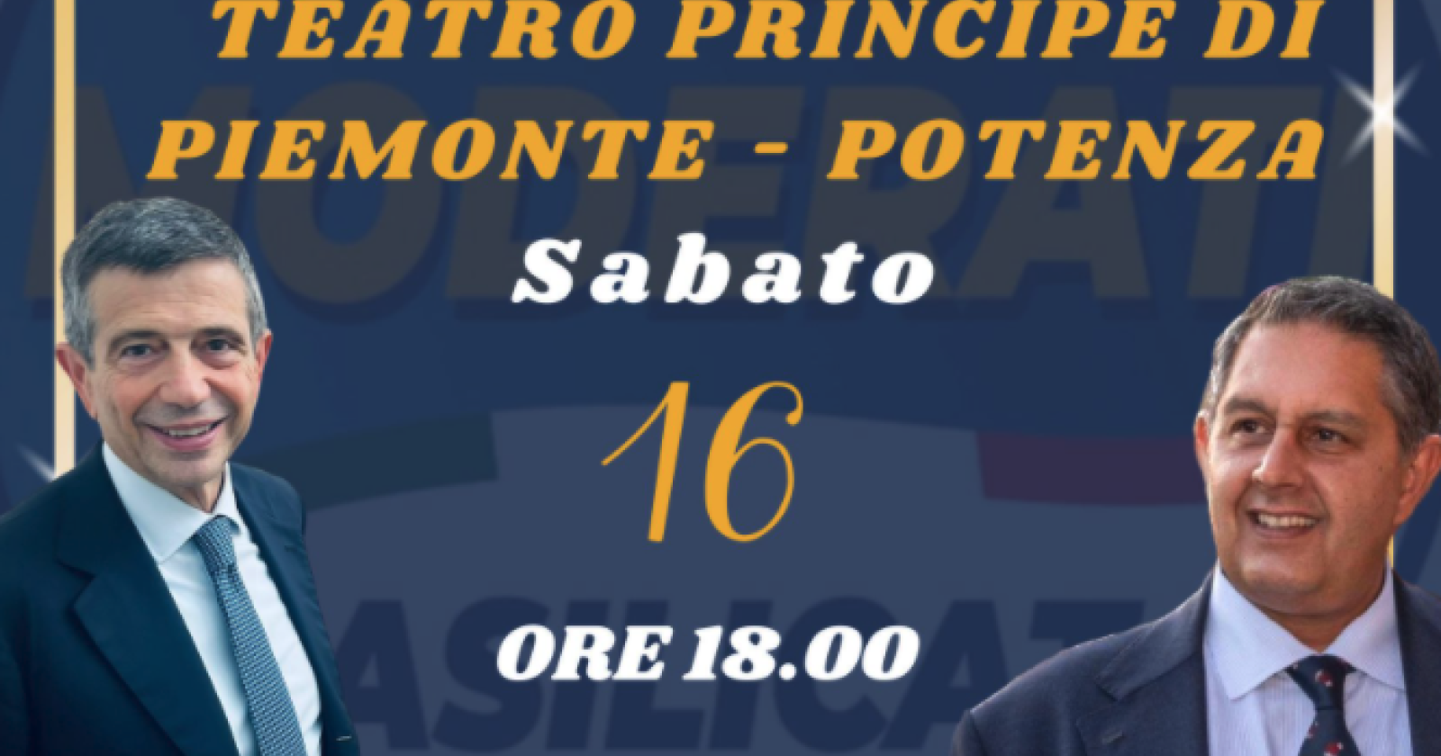 «Il protagonista sei tu»: prima convention regionale di Noi moderati a Potenza con Toti e Lupi