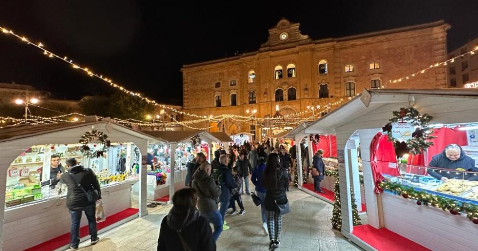 Da Potenza a Matera nei mercatini natalizi trionfa l’artigianato artistico