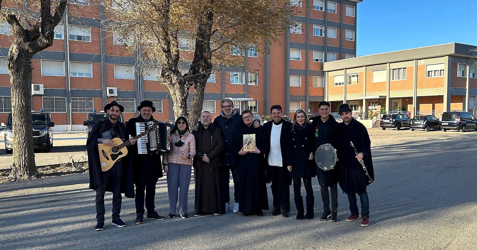 A Foggia il Natale in carcere con “Li Spruvvist”.