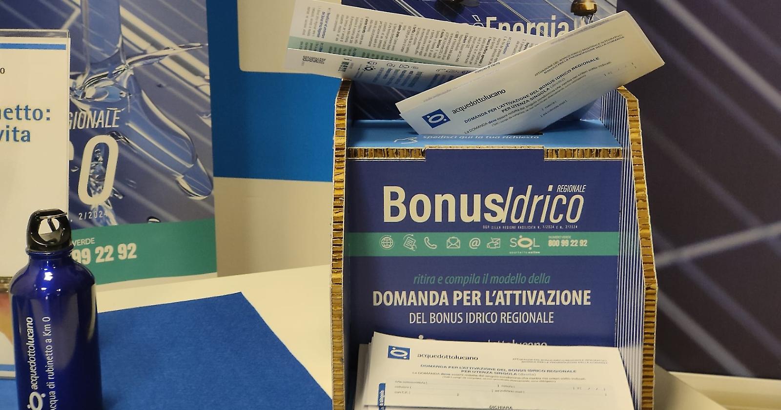 Bonus Idrico Regione Basilicata: dal 29 gennaio sarà possibile presentare la domanda