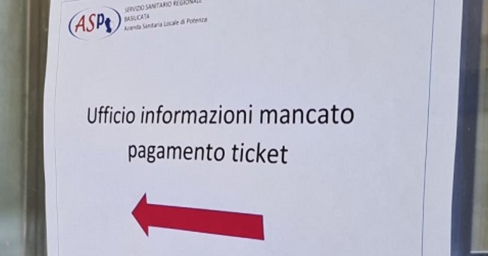 Il caso dei ticket sanitari non pagati nel 2014 per conto dell’Asp