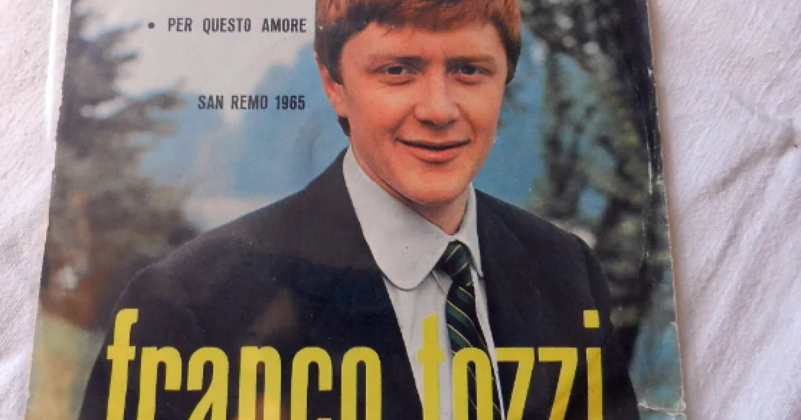 Addio a Franco Tozzi, fratello di Umberto, il canto nato dal Gargano