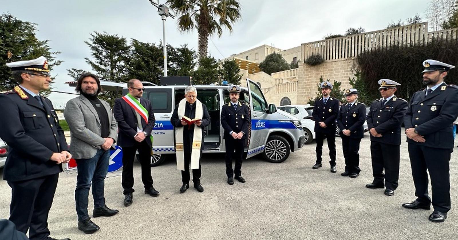 A Matera inaugurata la nuova Stazione mobile della Polizia locale