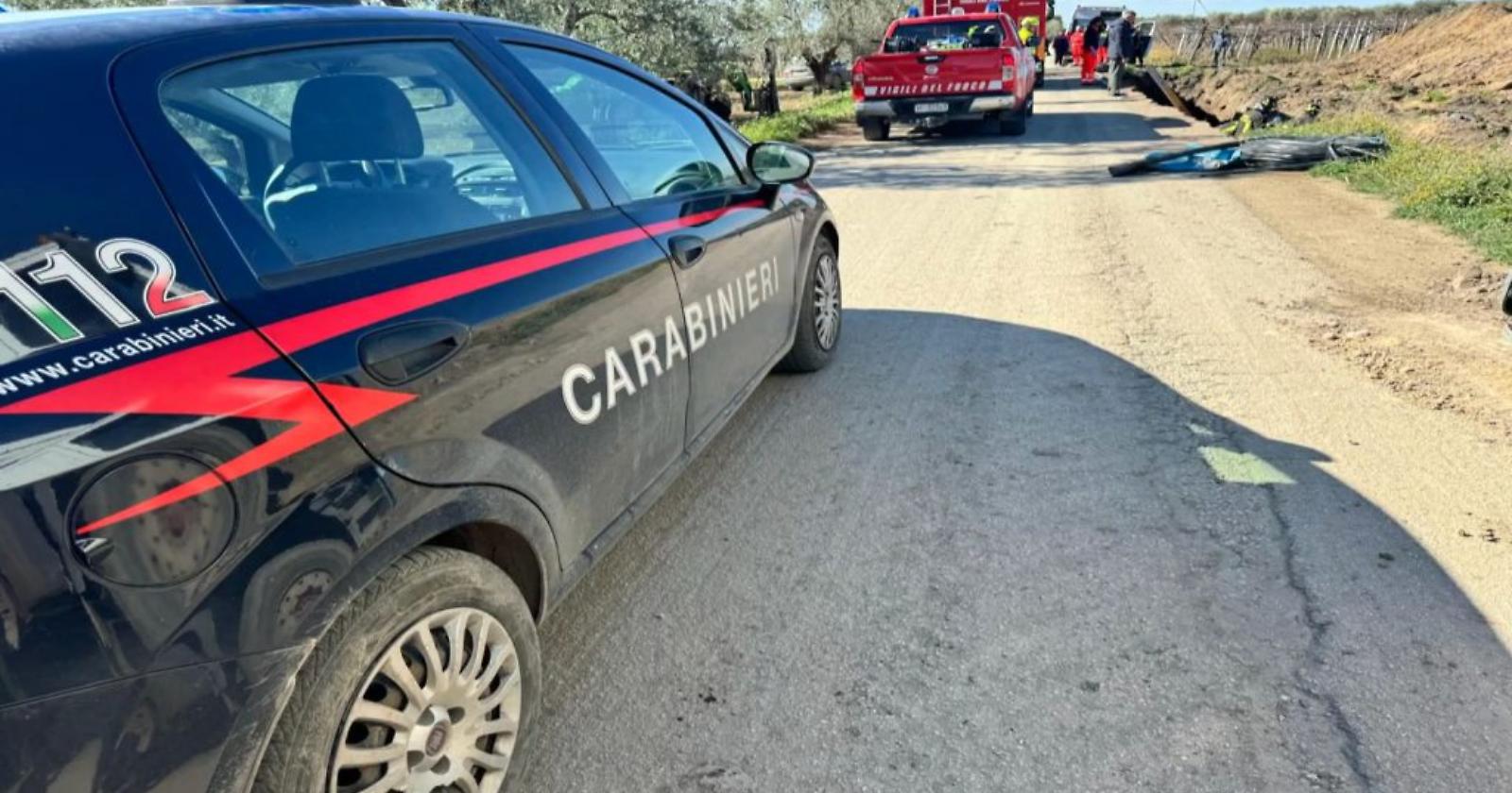 Operai di 23 anni perde la vita sul lavoro a Stornara