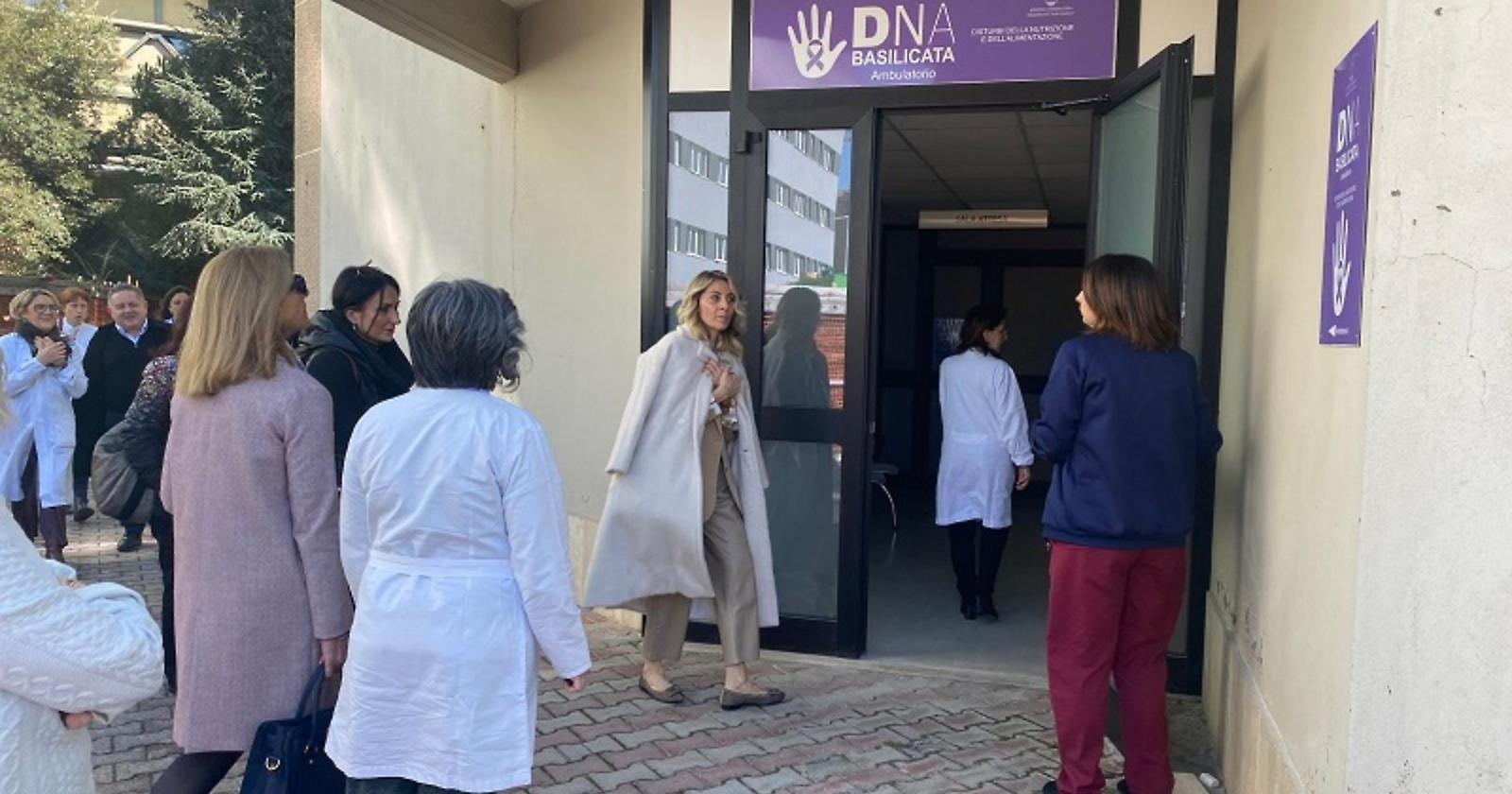 Inaugurato al San Carlo di Potenza l'ambulatorio per i disturbi della nutrizione e dell’alimentazione 