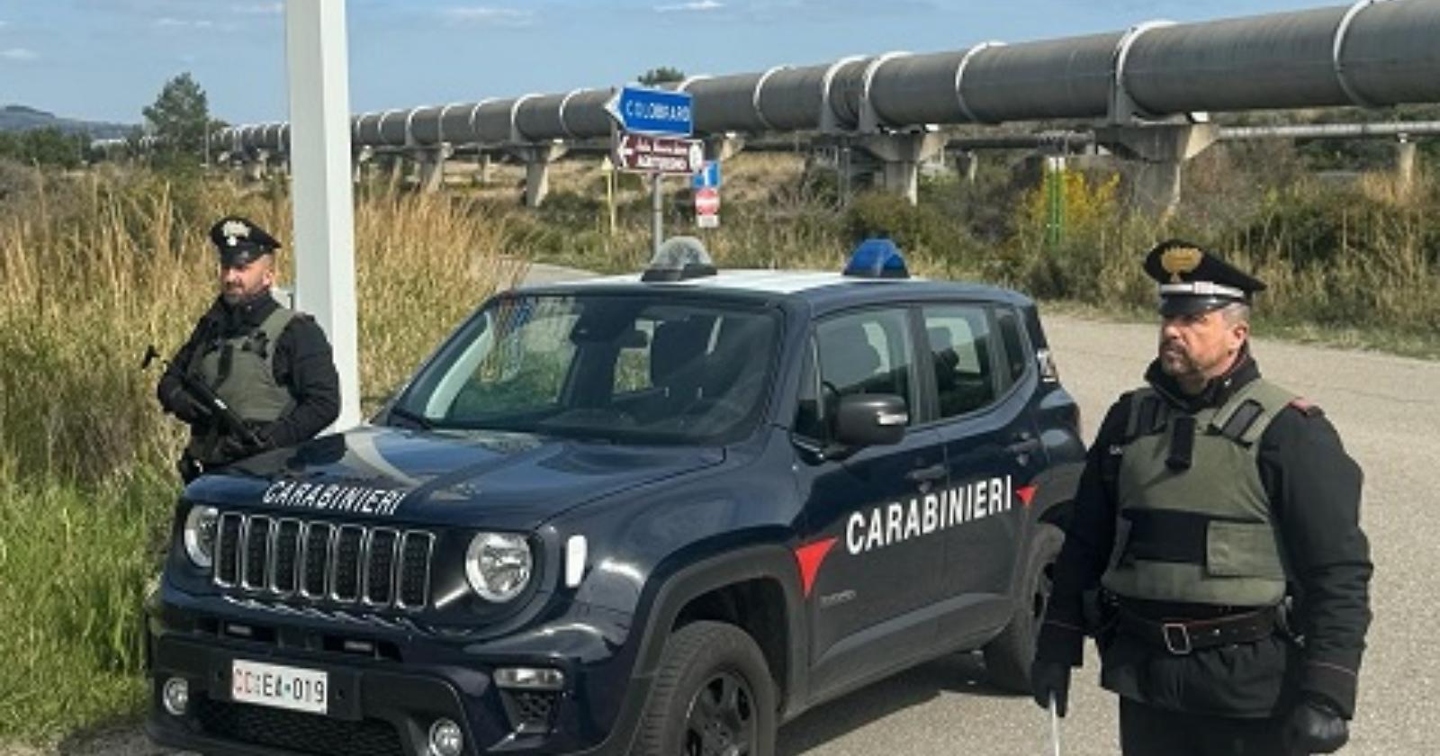 Arrestato dai Carabinieri un uomo di Colobraro per tentato omicidio