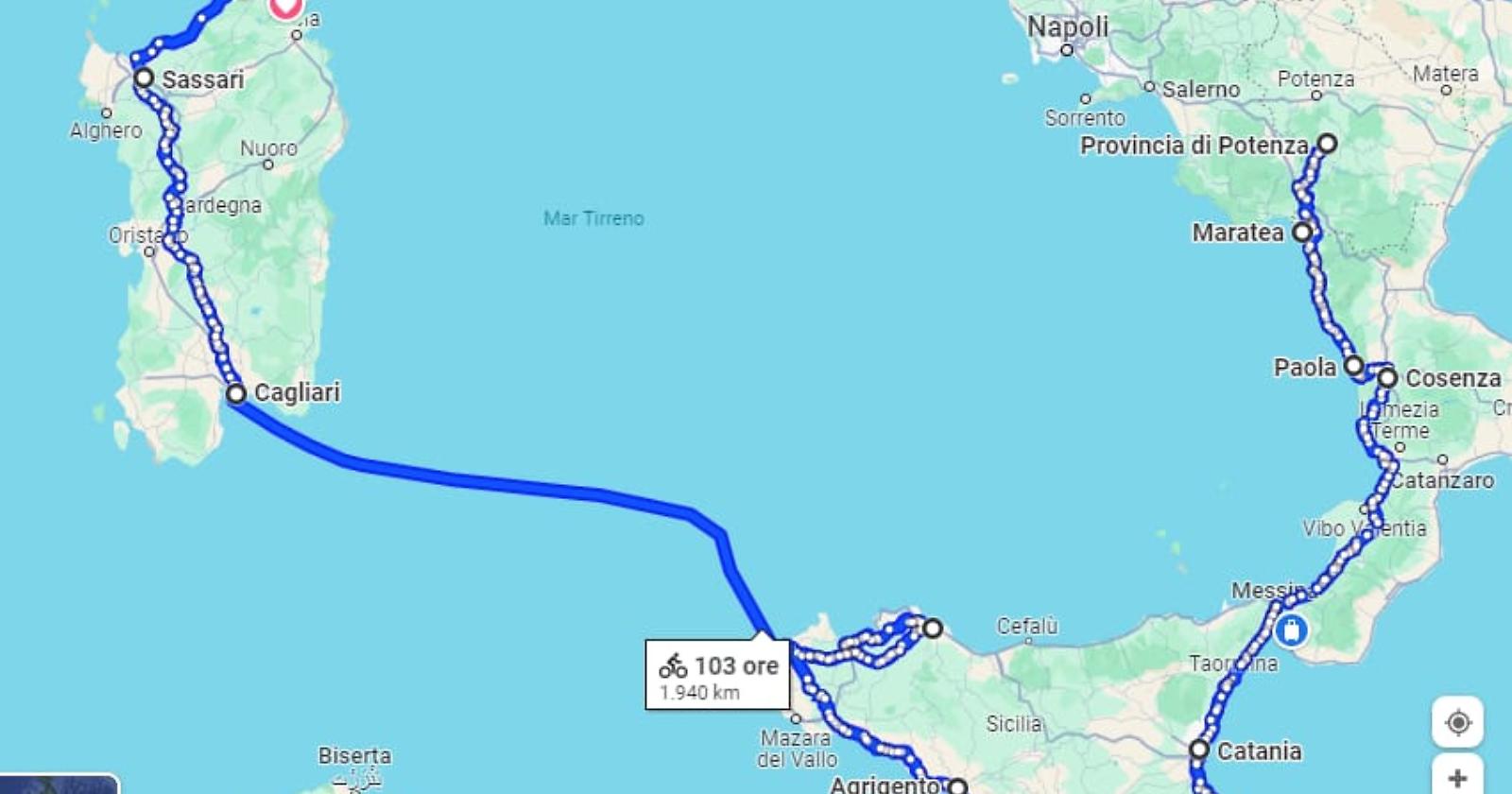A 60 anni da ex malato oncologico oncoematologico parte da Potenza per un tour in bicicletta tra Calabria, Sicilia e Sardegna. L'obiettivo: incontrare le associazioni che si occupano dei bambini malat