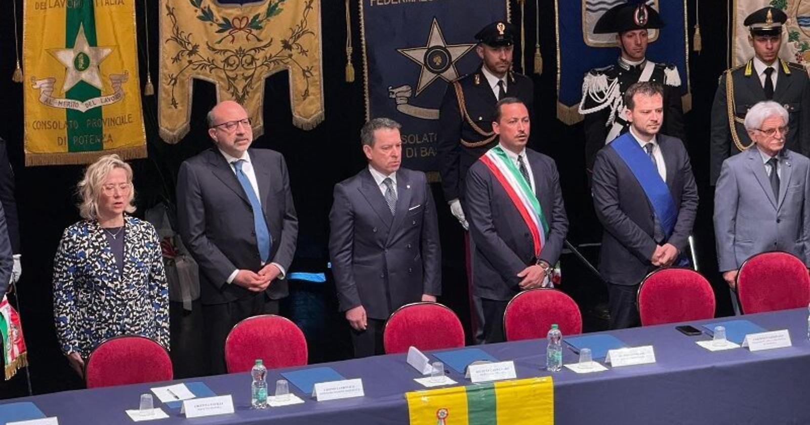 Primo maggio: a Potenza le “Stelle al merito del lavoro” 