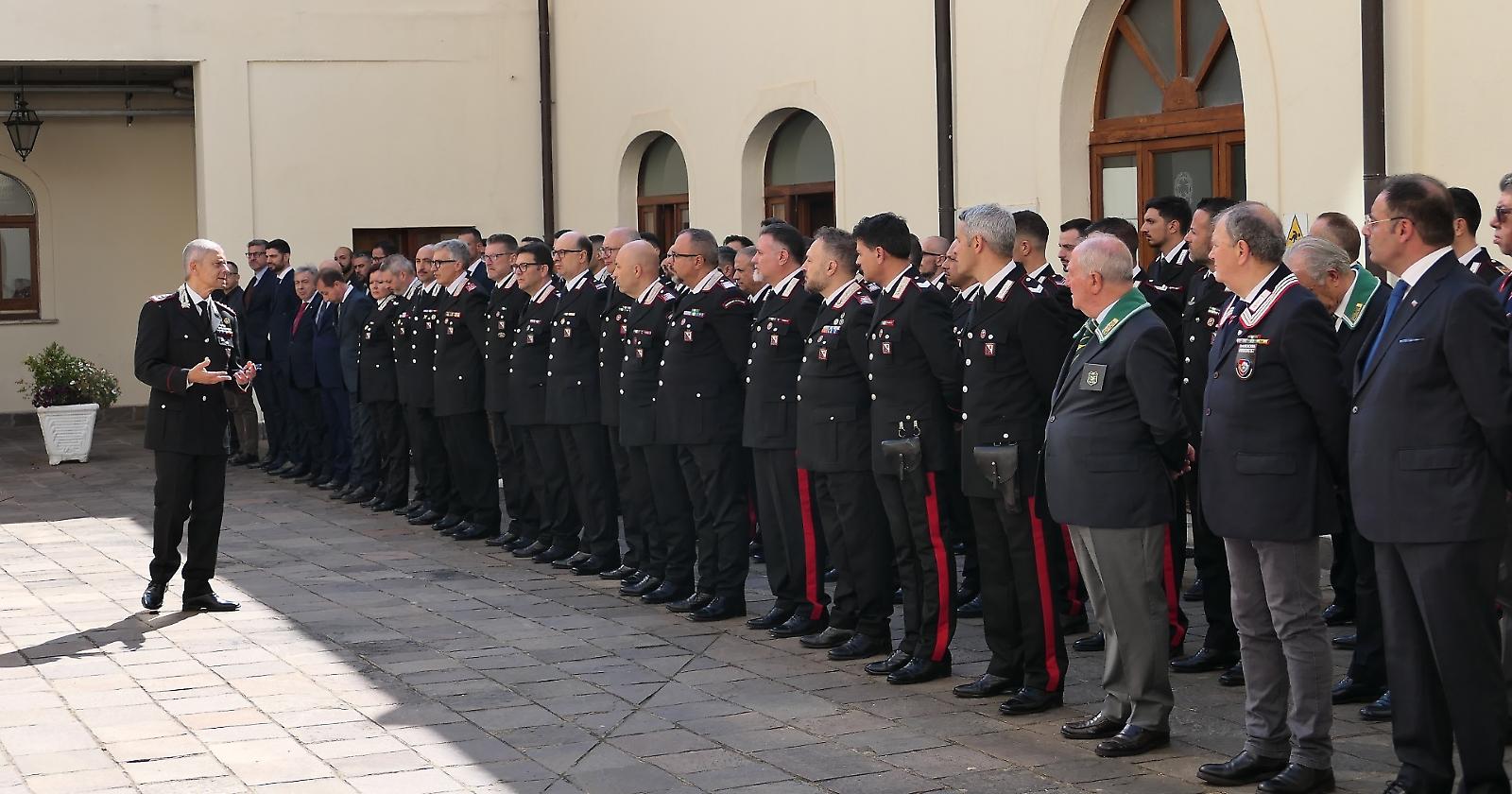 Visita al Comando Legione Carabinieri “Basilicata” e al Comando Provinciale del Comandante Interregionale “Ogaden”, Generale di Corpo d’Armata Antonio De Vita