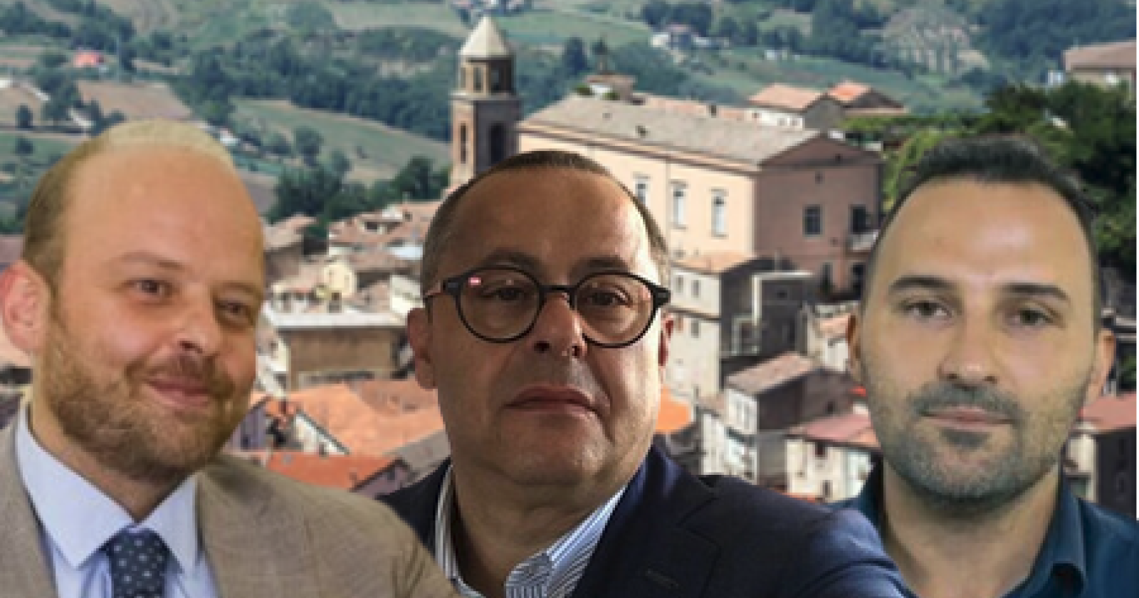 Sfida a tre ad Avigliano: corrono l'uscente Mecca, inciampato nelle crepe della sua maggioranza, Summa e l'ex segretario della Uil Vaccaro