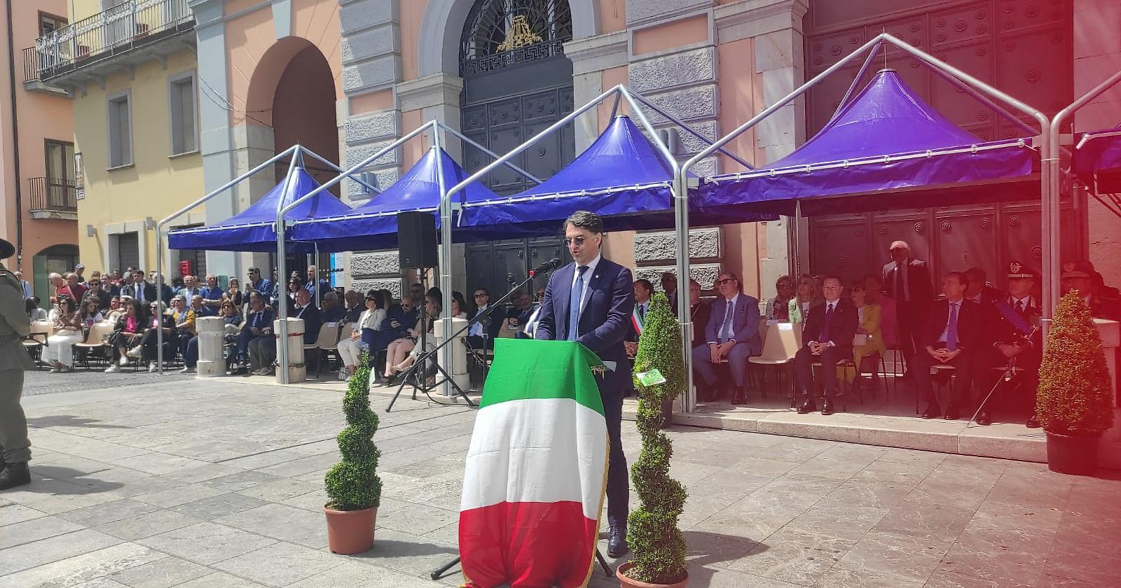 Festa della Repubblica: il messaggio di Carmine Cicala e l'appello ai giovani a non rinunciare ai propri sogni