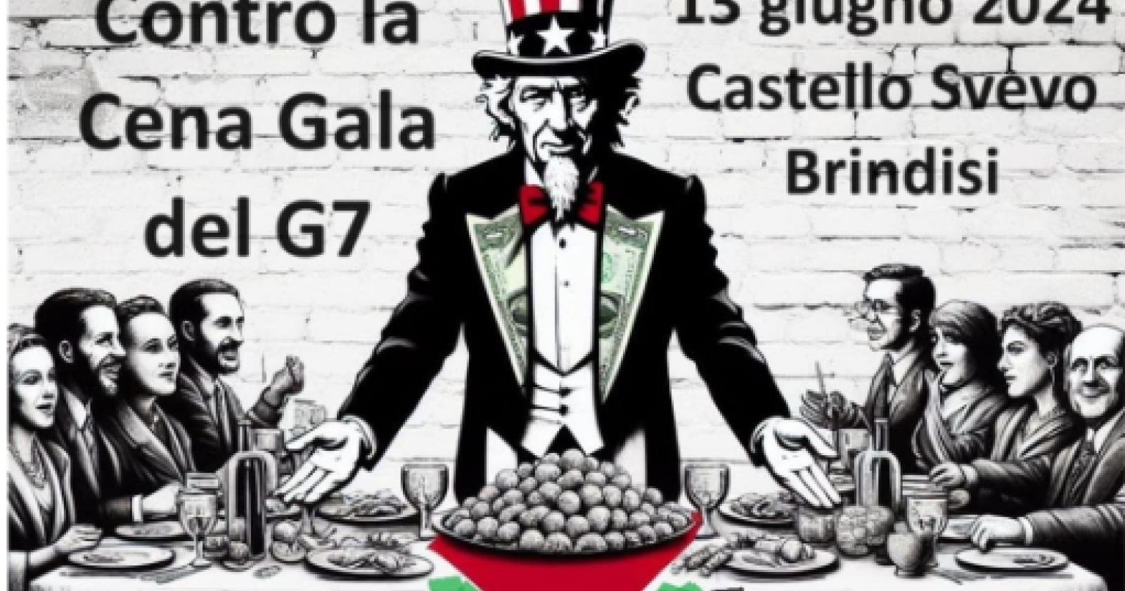 Il comitato "No G7" chiama alla protesta contro le "presenze che non sono di pace ma di guerra" in Puglia