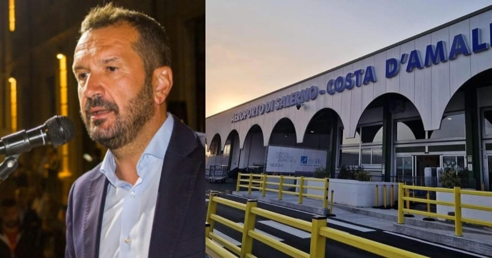 Il neo assessore Pepe a lavoro per collegare la Basilicata e l'aeroporto di Salerno 