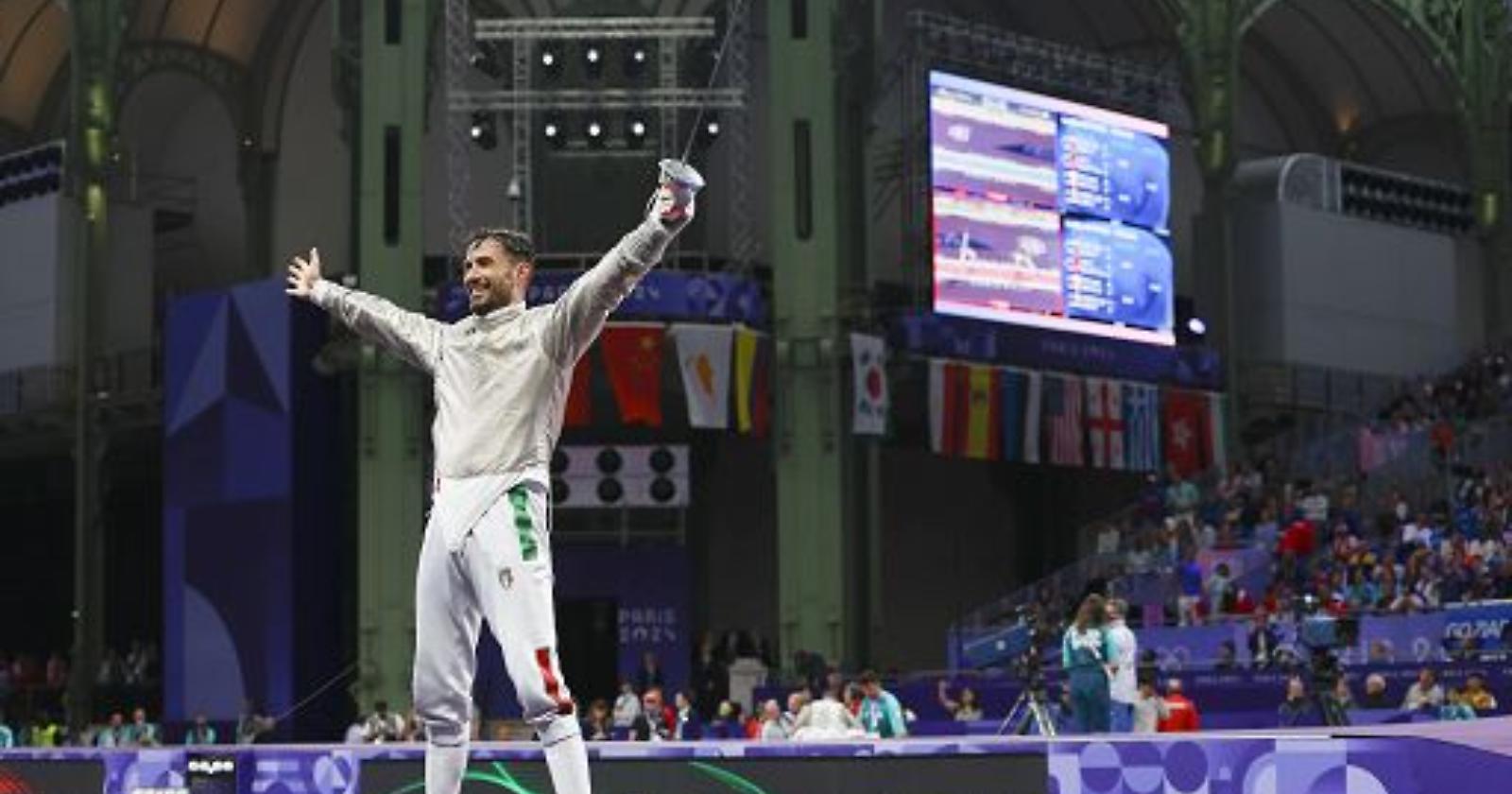 Immenso Samele: Foggia sul podio olimpico con un bronzo nella sciabola individuale