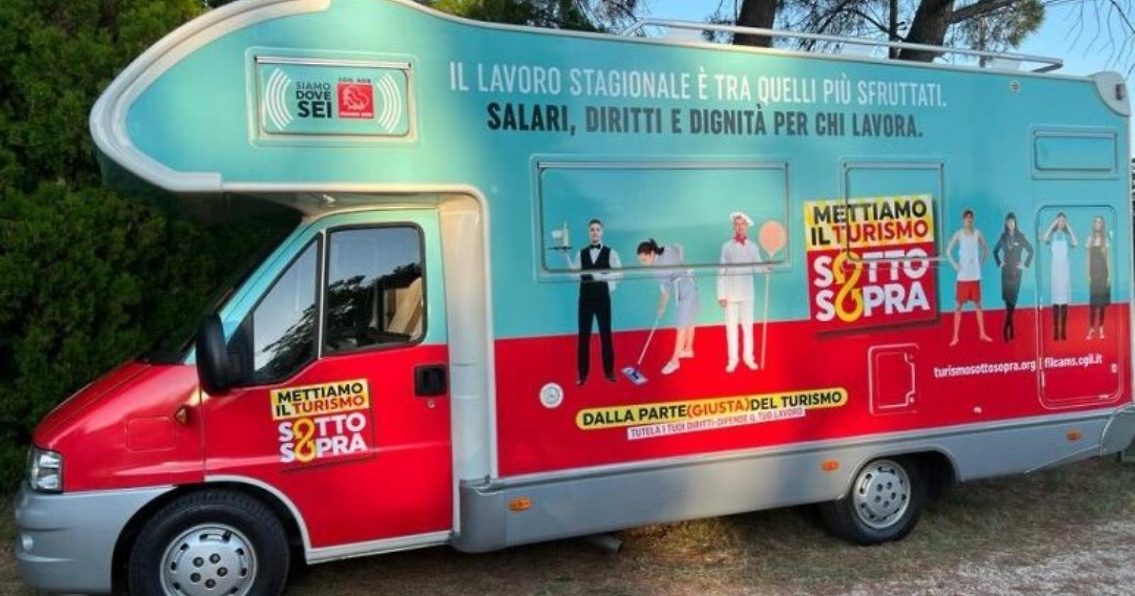 Al via oggi da Policoro la campagna Filcams Cgil nazionale “Mettiamo il Turismo SottoSopra”