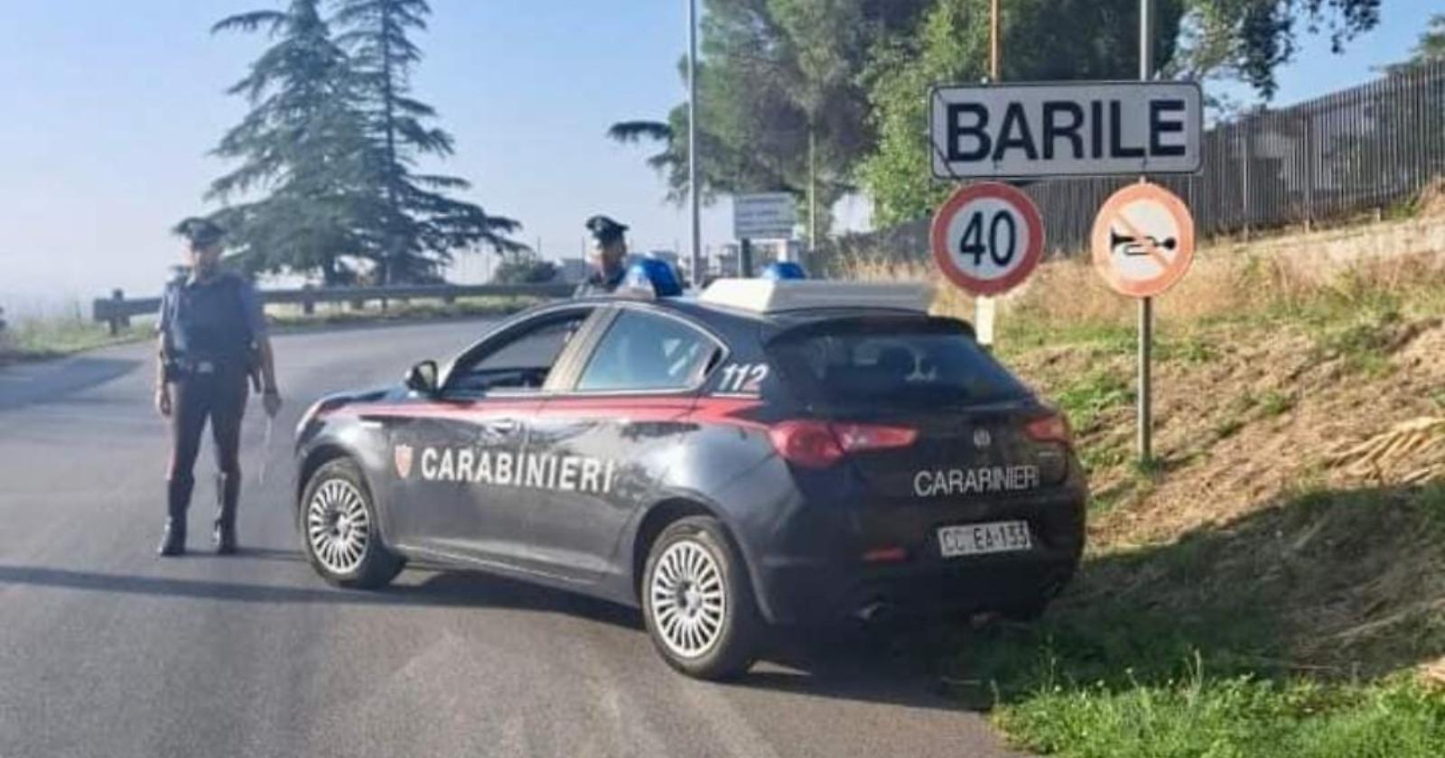 Vecchie ruggini alla base di violenta lite tra due uomini a Barile