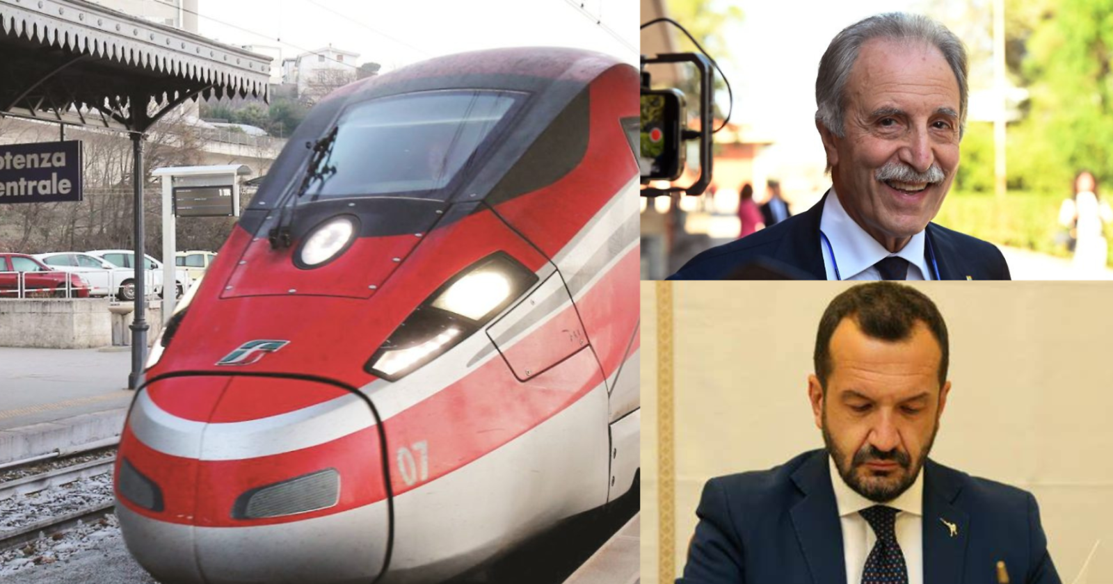 Torna il Frecciarossa in terra lucana, Bardi e Pepe: "Collegamento essenziale"