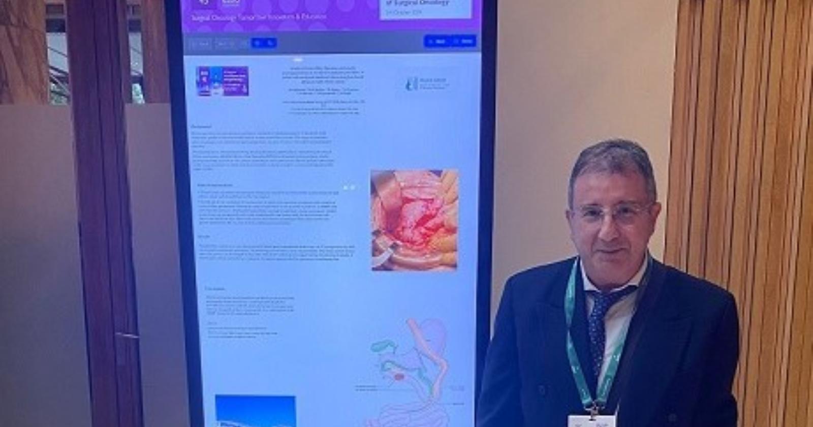 Il Crob di Rionero brilla al Congresso della Società Europea di Chirurgia Oncologica in Belgio