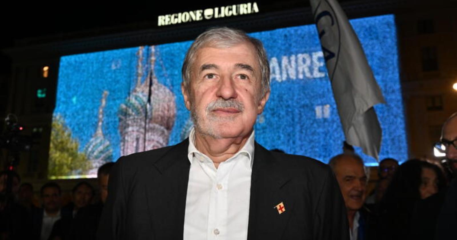 Regionali in Liguria, Bardi si congratula con Bucci: "Farà bene"