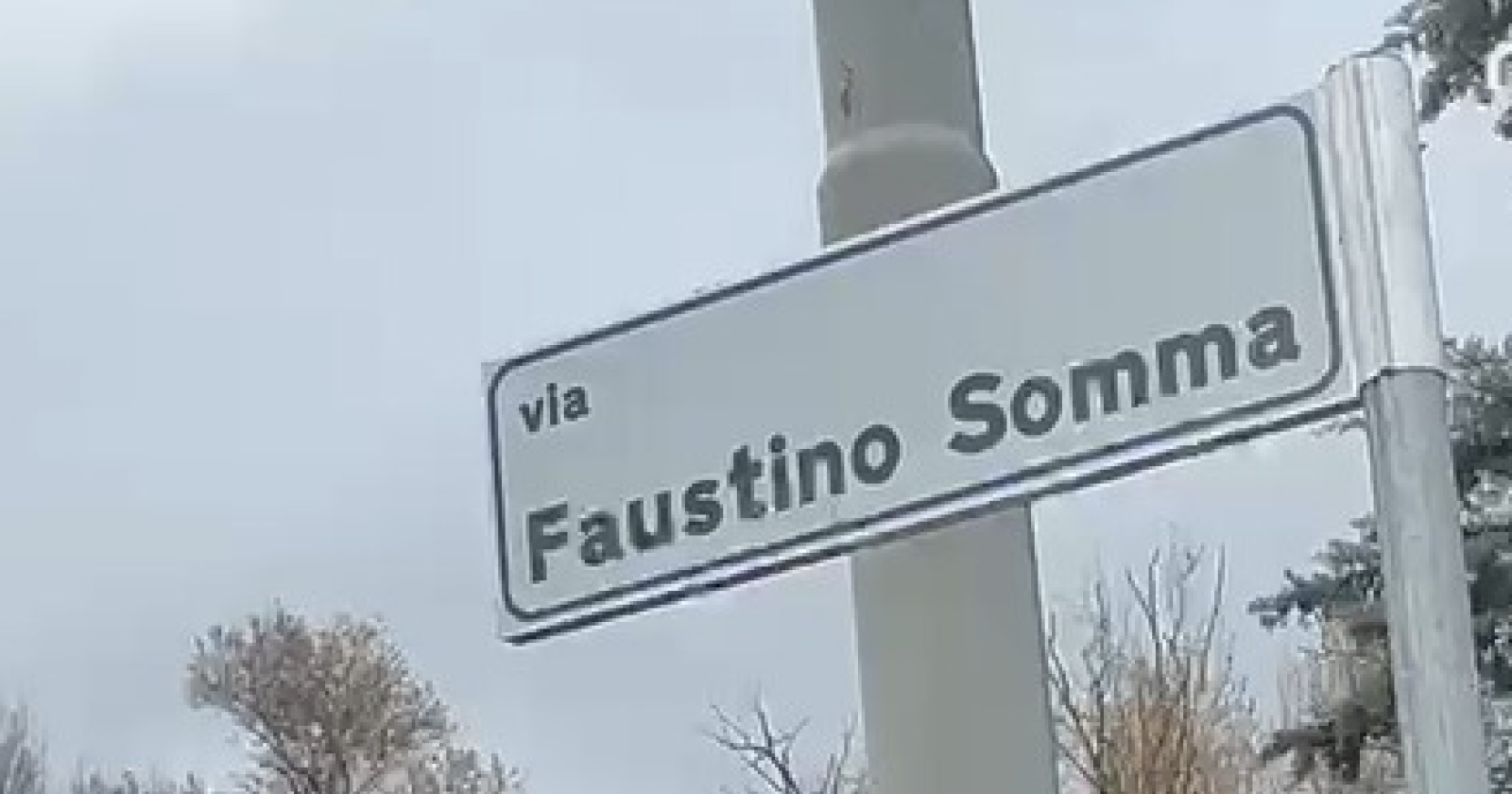 Via Faustino Somma, così Potenza ricorda il pioniere della siderurgia 