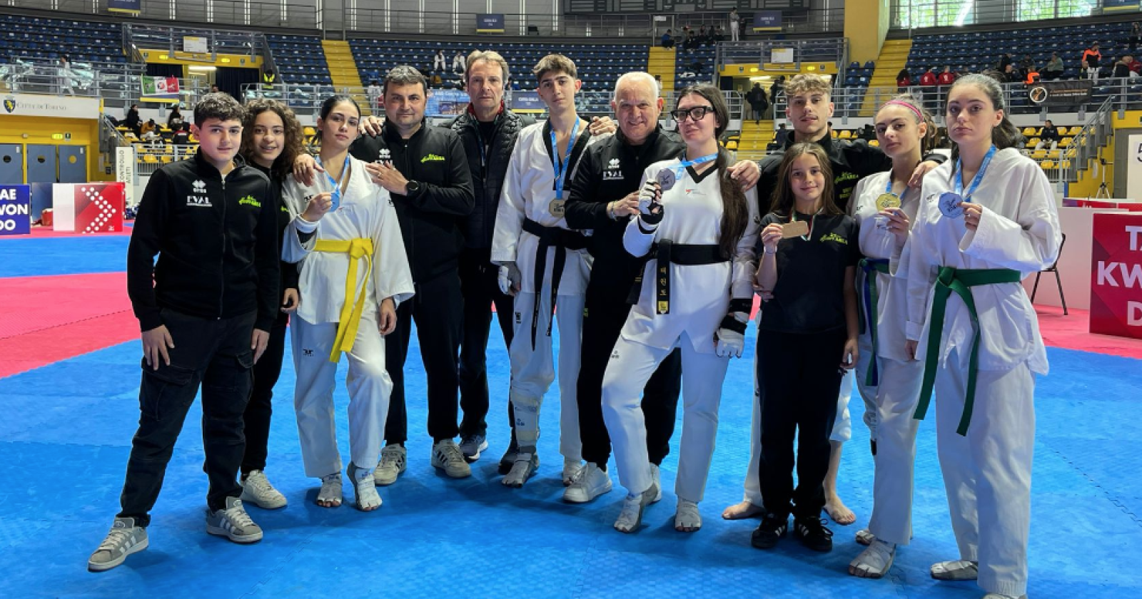 Al “Torino Royal Cup” gli atleti di Taekwondo di Smiraglia fanno incetta di medaglie