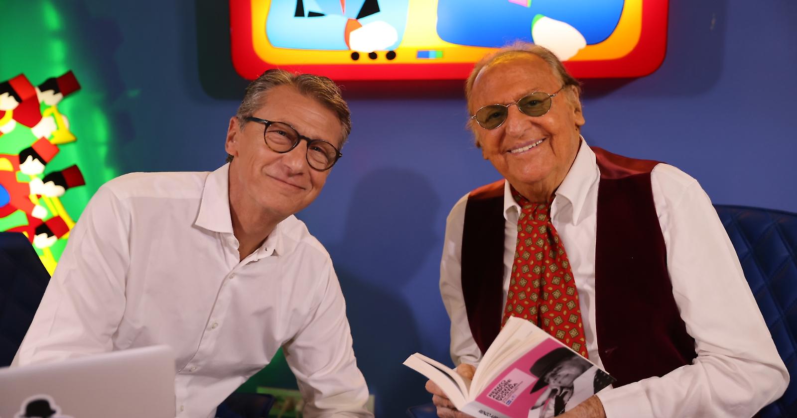 Con Renzo Arbore e Gegé Telesforo non ci resta che ridere su Rai2