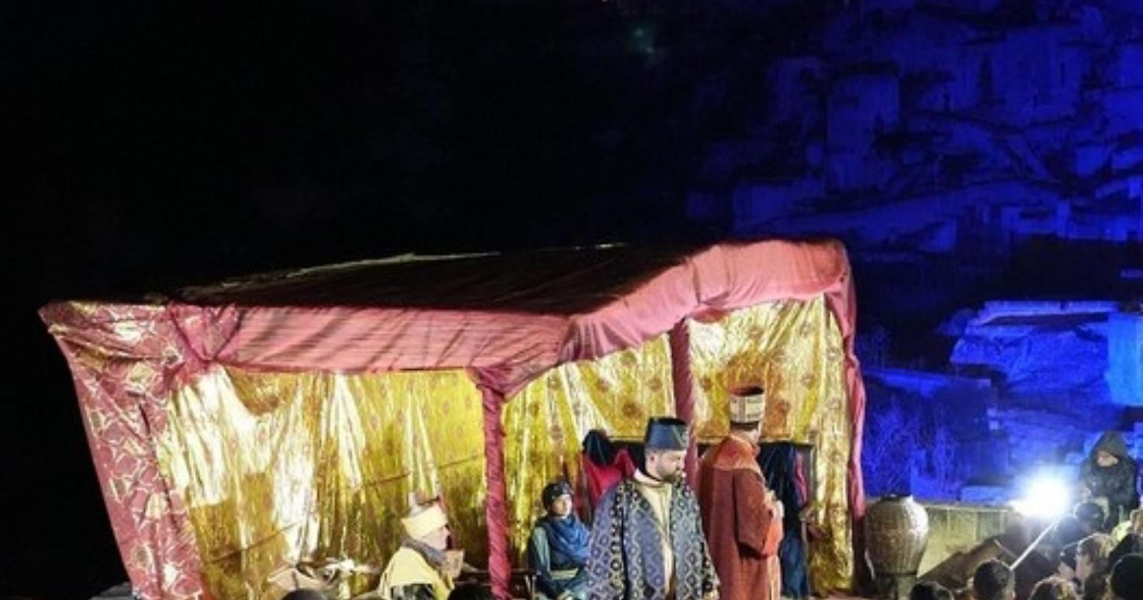 Presepe vivente nei Sassi di Matera, un successo da 40mila visitatori 
