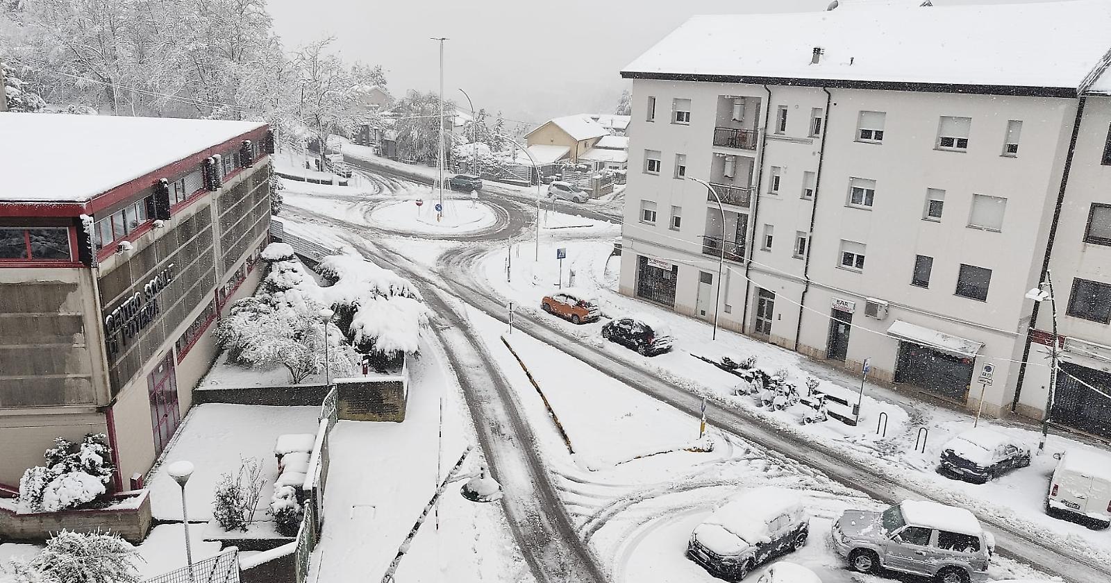 Potenza imbiancata, Amministrazione impreparata 