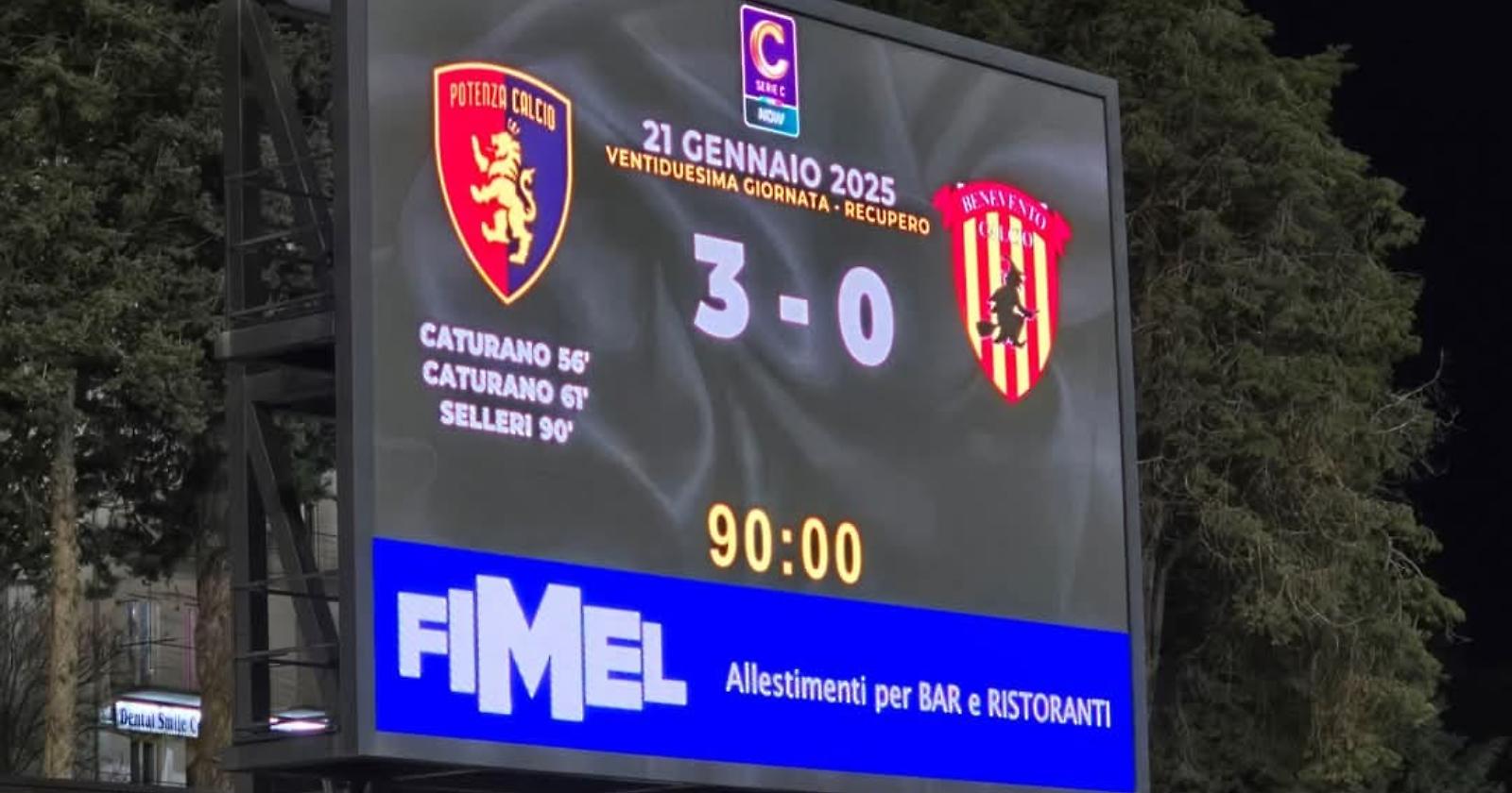 Serie C, al Viviani il leone graffia la strega e punta al primato