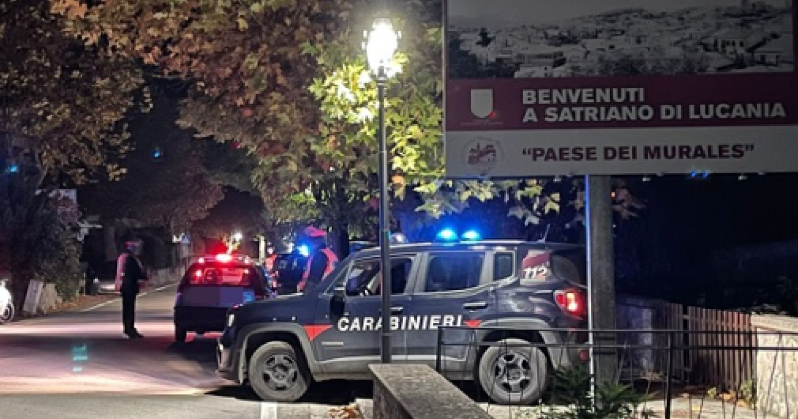 Controllo del territorio, notte di paura nell’abitato del Comune di Satriano di Lucania