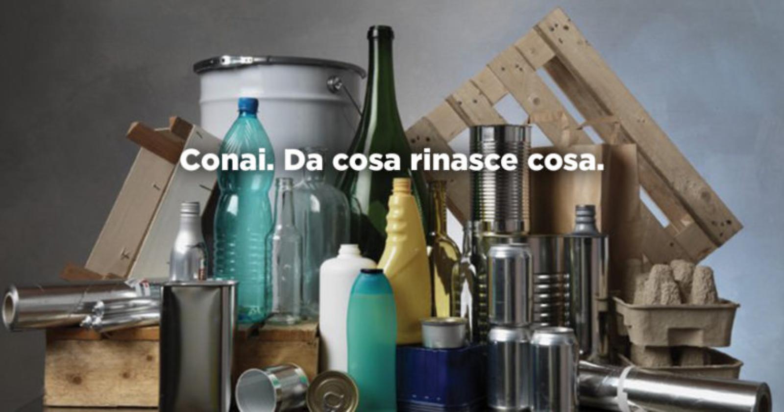 Ambiente, i numeri del Conai: nel 2023 recuperati 7 imballaggi su 10