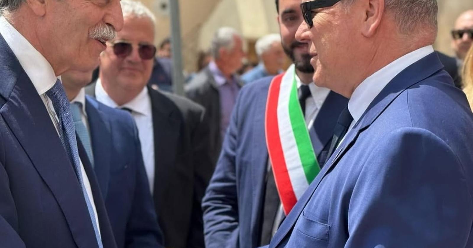 Il Principe Alberto II in visita ad Irsina: così la storia unisce Montecarlo alla Basilicata 