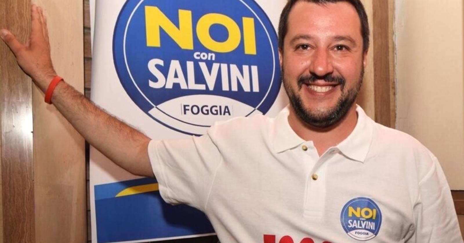 Un caffé con Salvini a Foggia e un faccia a faccia a Taranto: il leader della Lega torna in Puglia