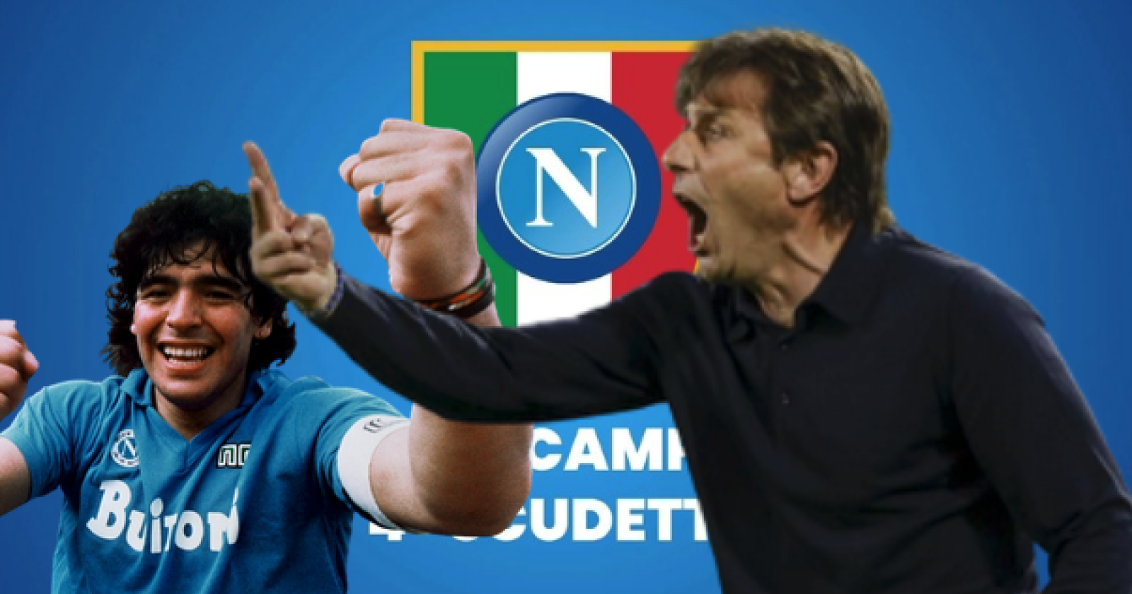 Lo scudetto di Antonio Conte e quella continuità nel segno di Diego Armando Maradona