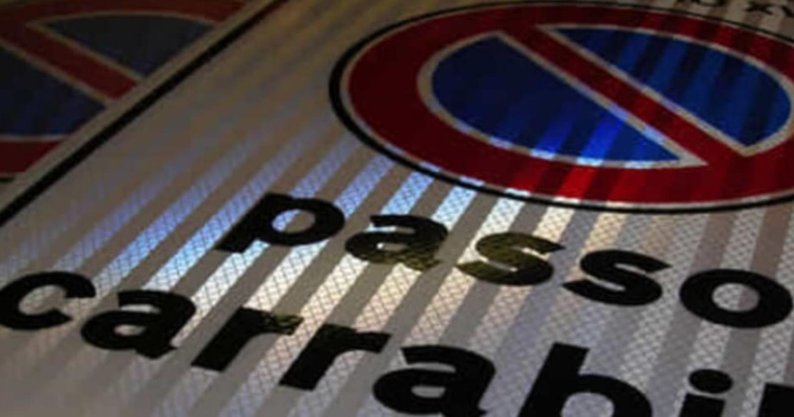 Potenza, multato davanti al proprio garage