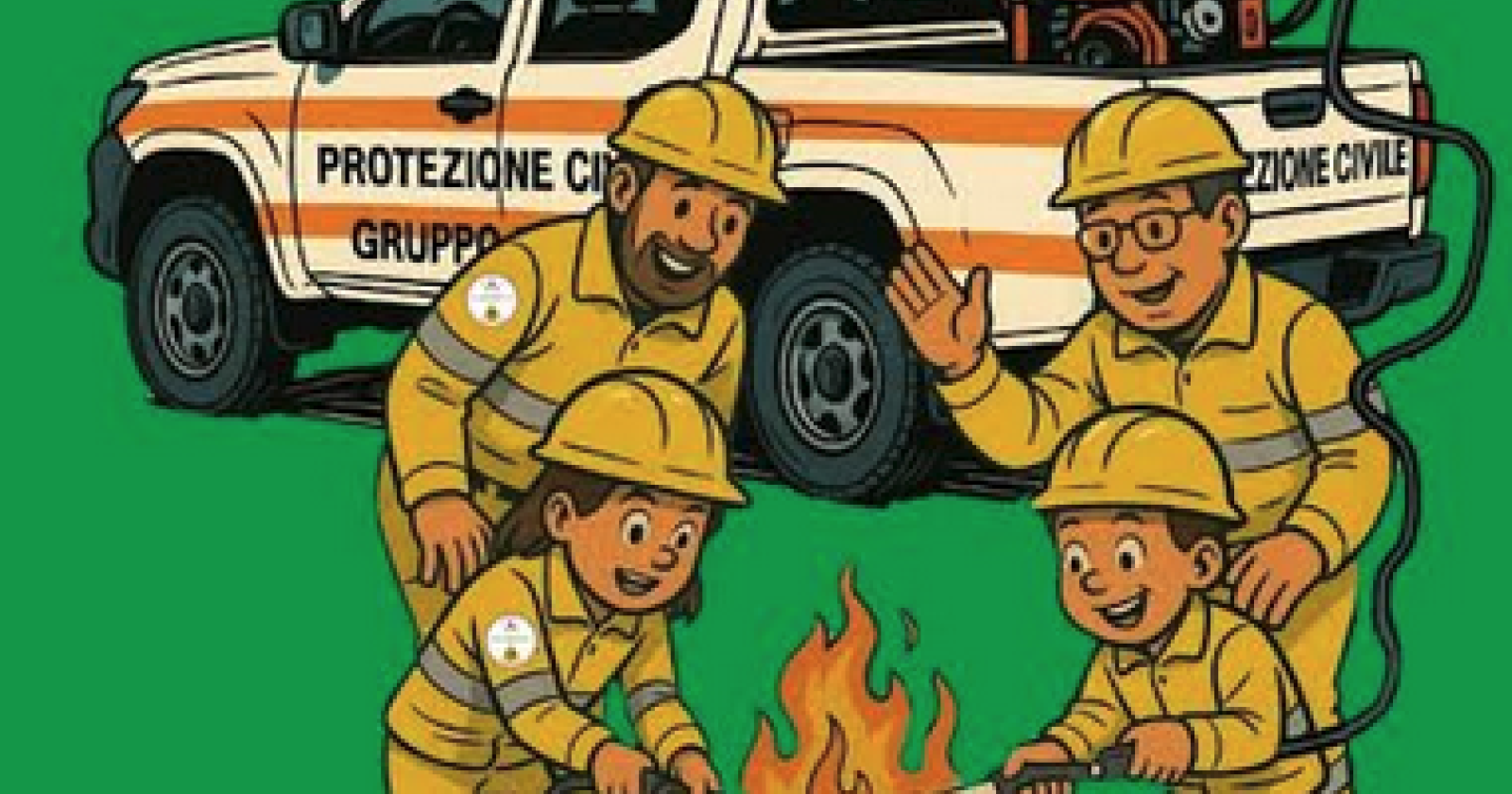 A San Chirico Nuovo si va a scuola con la Protezione civile del Gruppo Lucano