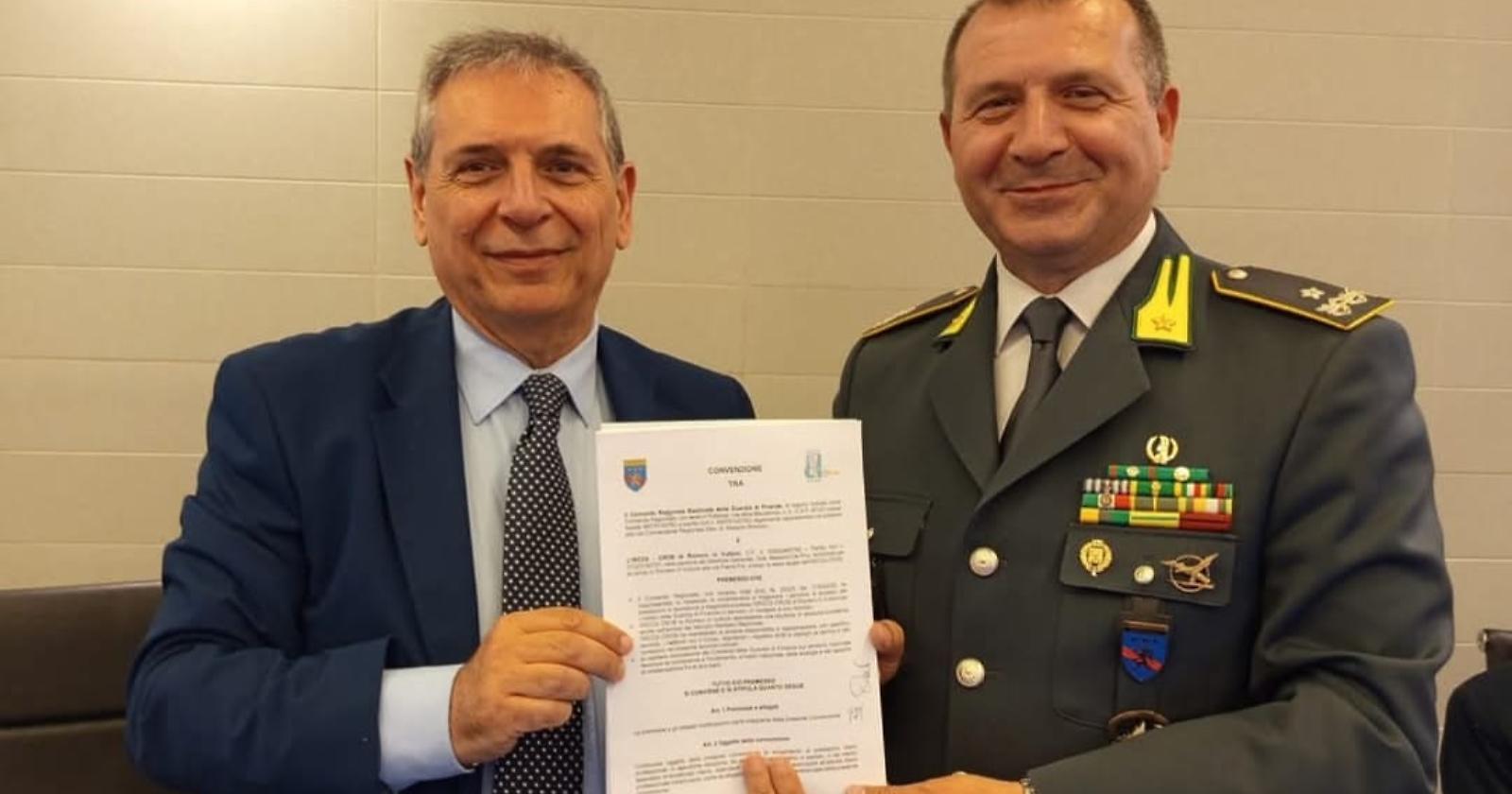 Crob di Rionero - Guardia di Finanza: un'intesa nel segno della prevenzione 