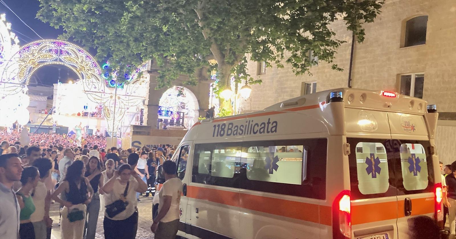 Festa della Bruna, a Matera oltre 120mila presenze e 8 feriti