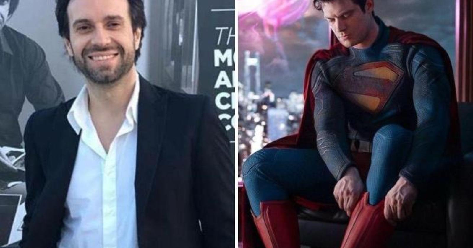Superman si veste da un costumista di Lecce
