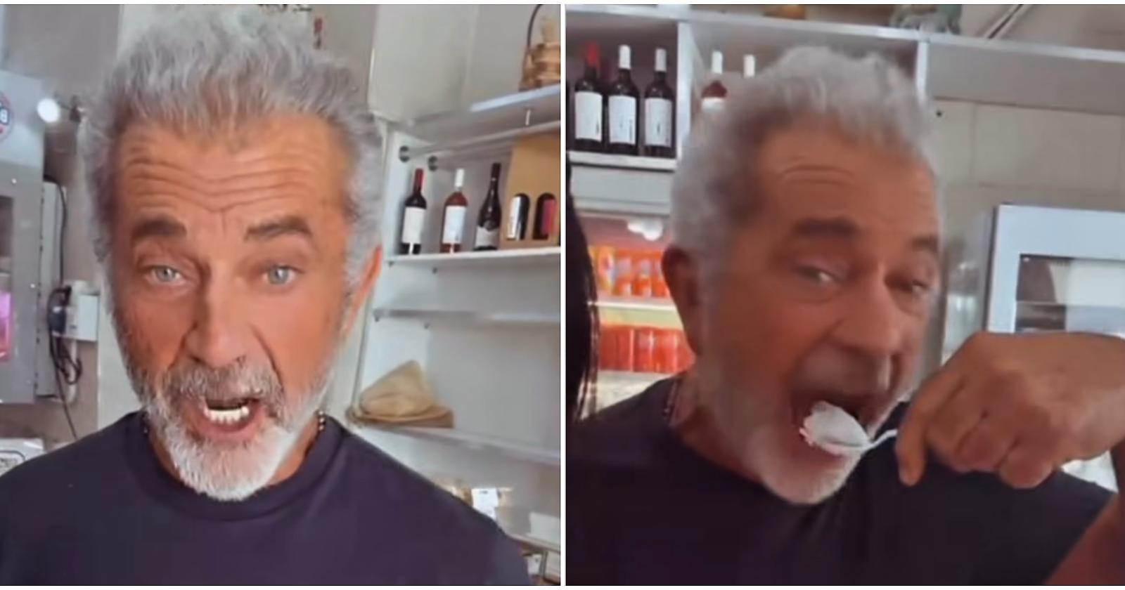In attesa de "La Resurrezione di Cristo" tra la Basilicata e la Puglia, Mel Gibson impazzisce per la mozzarella di bufana