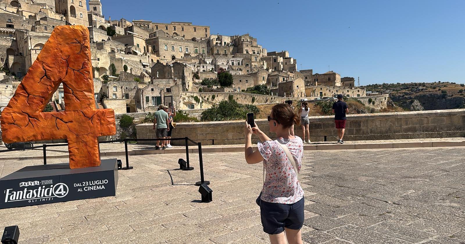 La Matera dei "Fantastici 4": la Cosa simbolo della città dei Sassi
