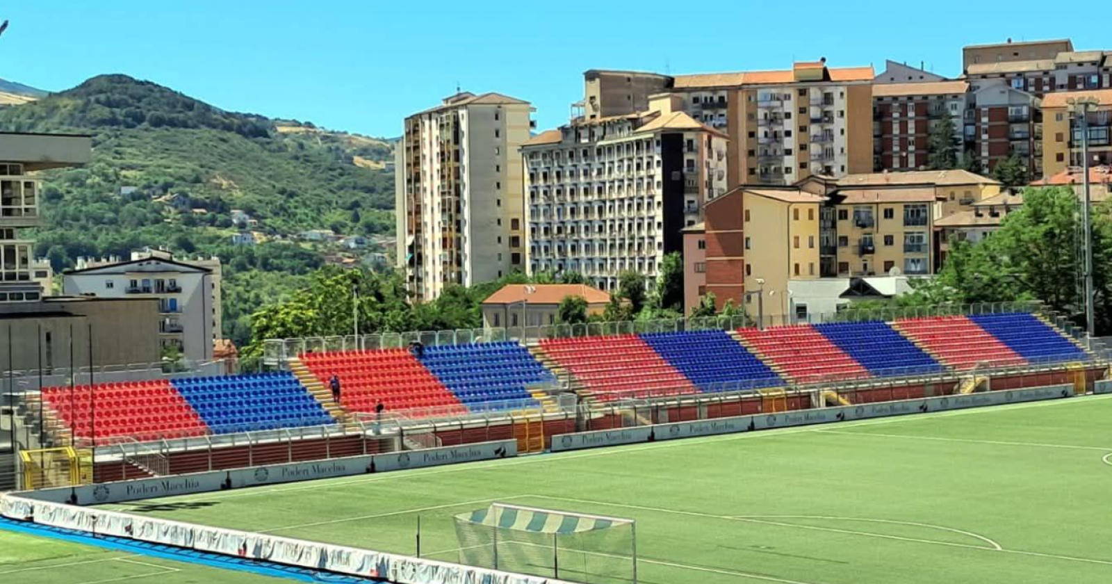 Completati i distinti del ‘Viviani’ di Potenza: impianto potenziato e funzionale