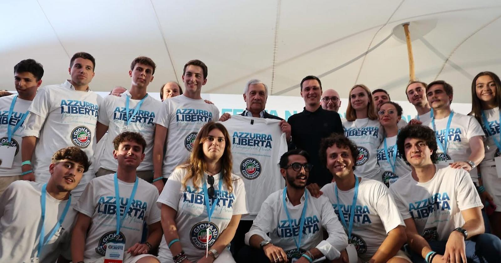 Forza Italia Giovani Basilicata protagonista ad “Azzurra Libertà” a San Benedetto del Tronto 