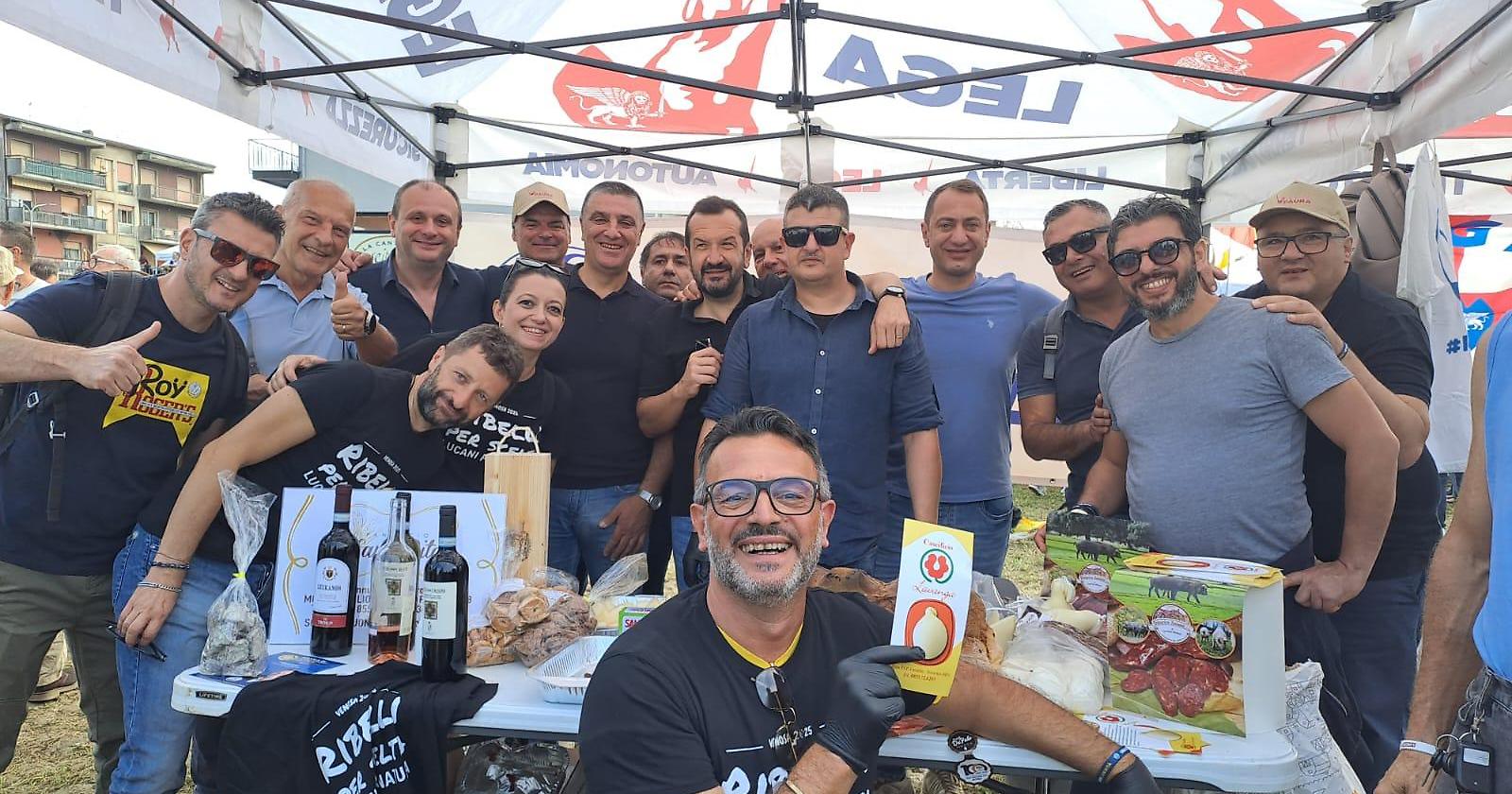 Dalla Basilicata a Pontida il protagonismo del Carroccio lucano, Pepe: «La Lega ascolta i bisogni reali dei cittadini»