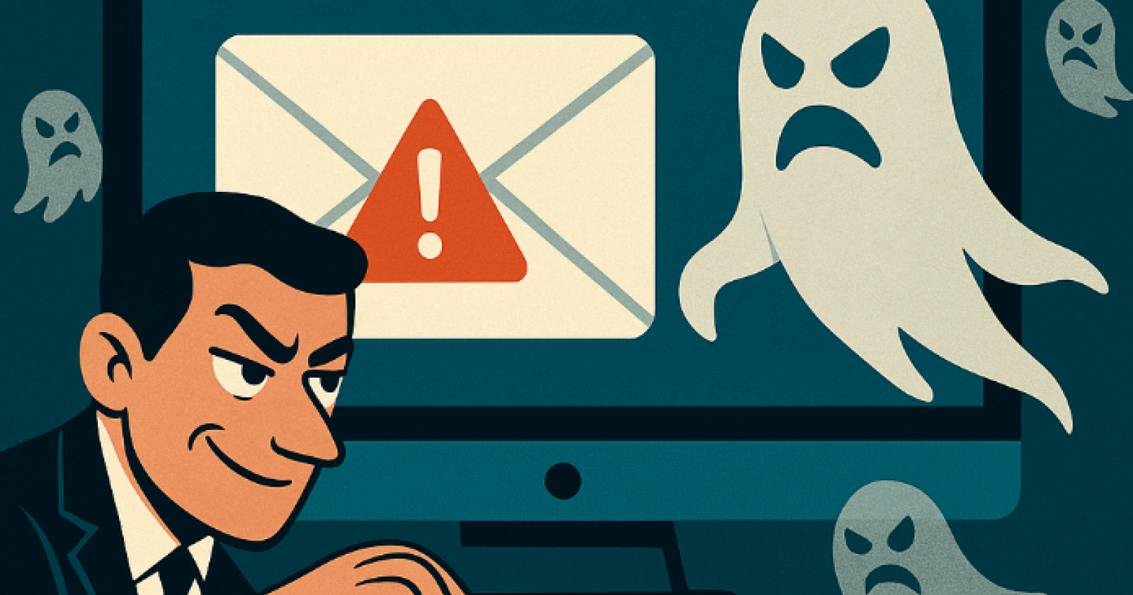 Fake, furbi e fantasmi: basta una mail per bucare lo schermo