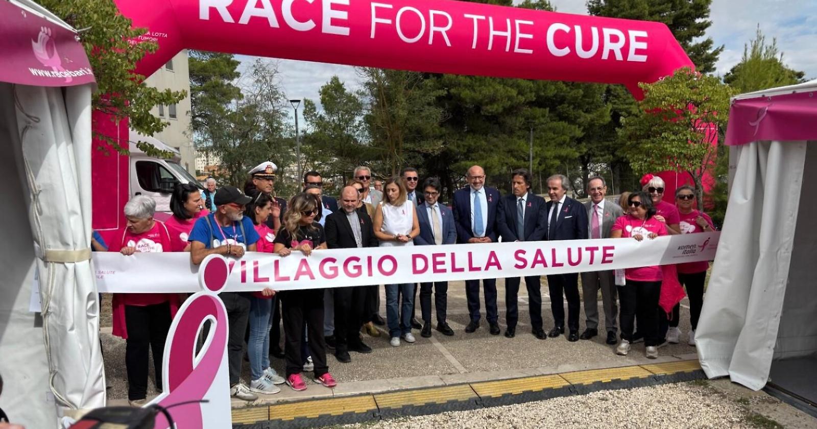 Matera, Race for the Cure. Latronico: «Sanità vicina e moderna, al servizio delle persone»