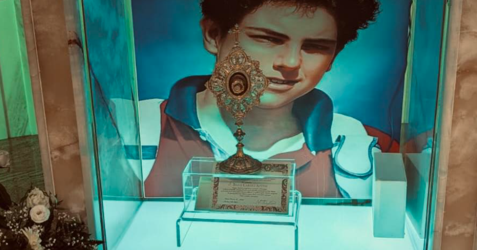 "Non Io ma Dio": la reliquia di San Carlo Acutis accolta a Potenza