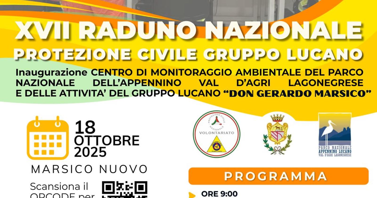 Torna il grande evento della Protezione civile con il Raduno del Gruppo lucano