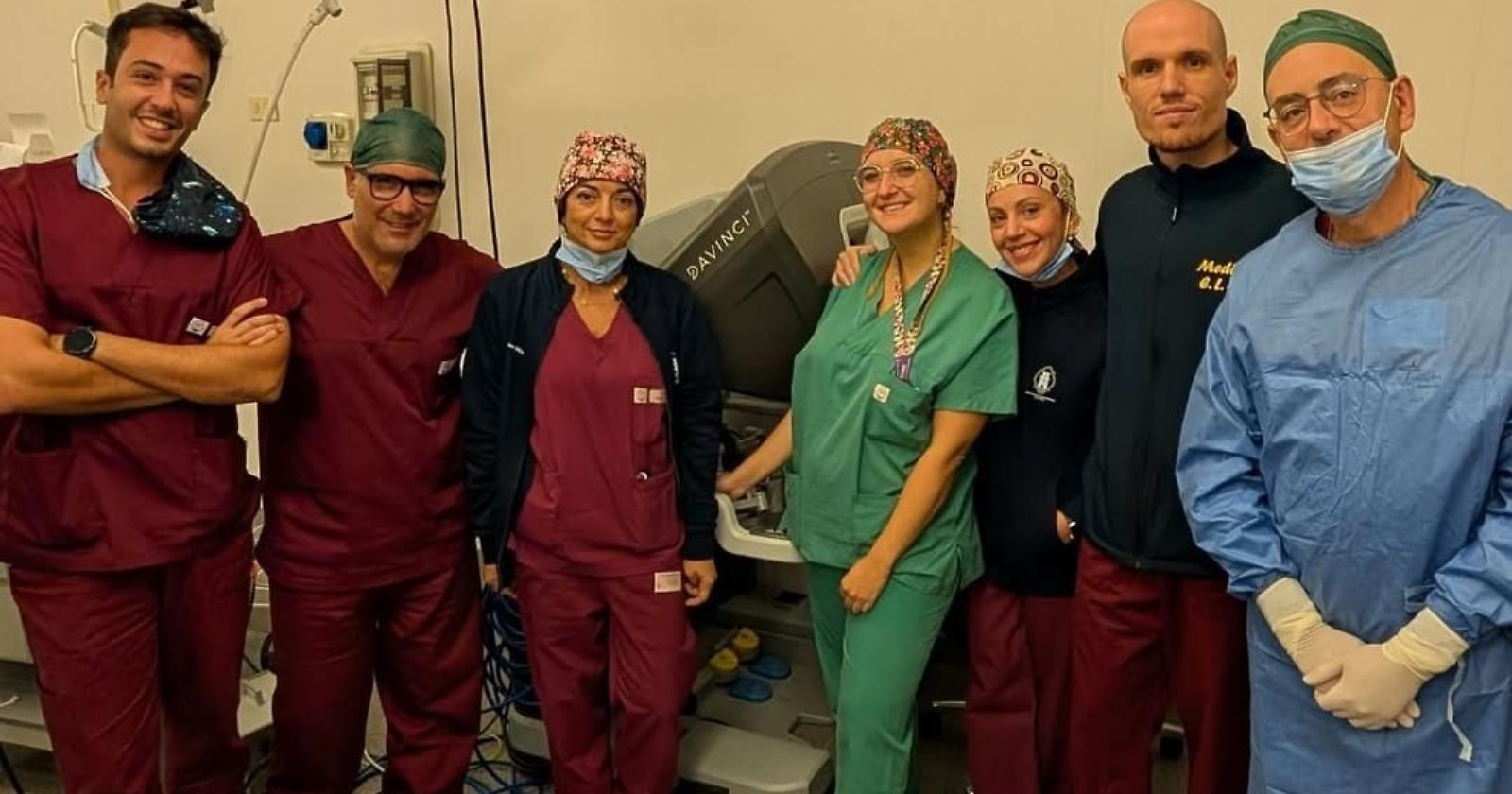 L' Otorinolaringoiatria del San Carlo di Potenza ancora protagonista: intervento robotico all’avanguardia per una paziente siciliana