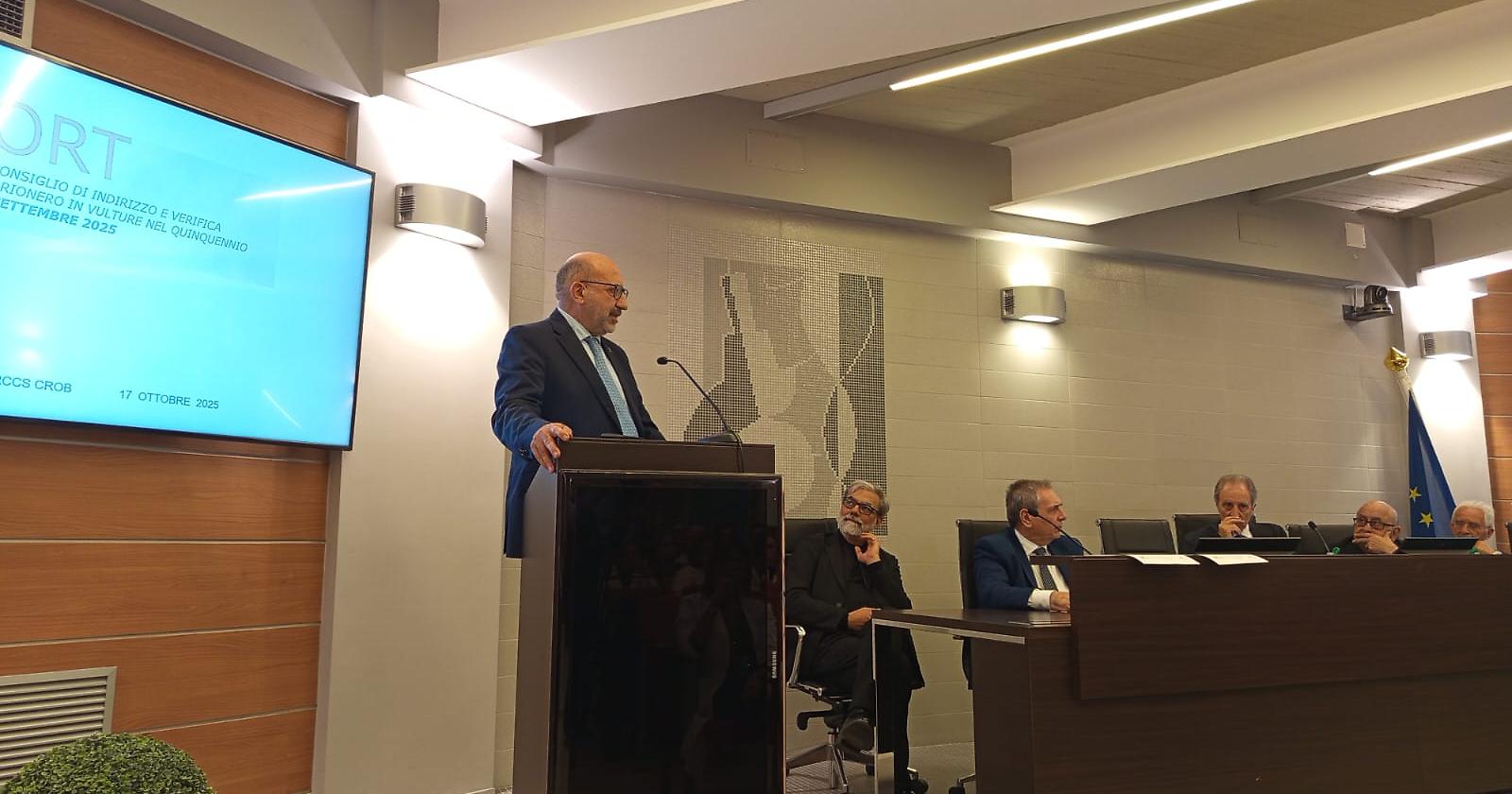Cinque anni di crescita strutturata per il Crob di Rionero, Latronico: "Eccellenza strategica per la sanità lucana e nazionale"